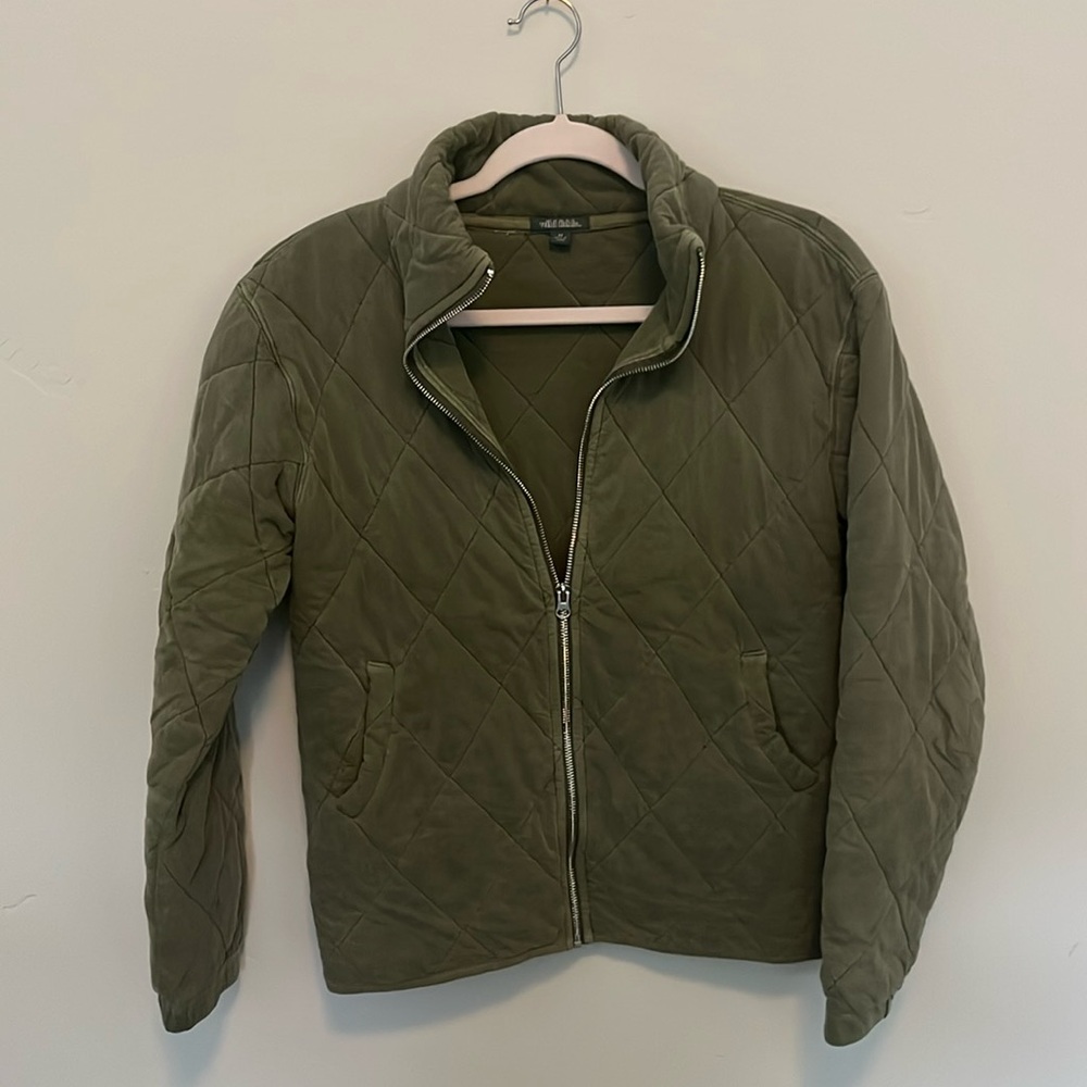 Wild Fable Green Quilted Jacket